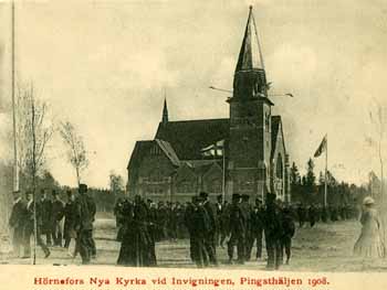 Hörnefors Kyrka 1908